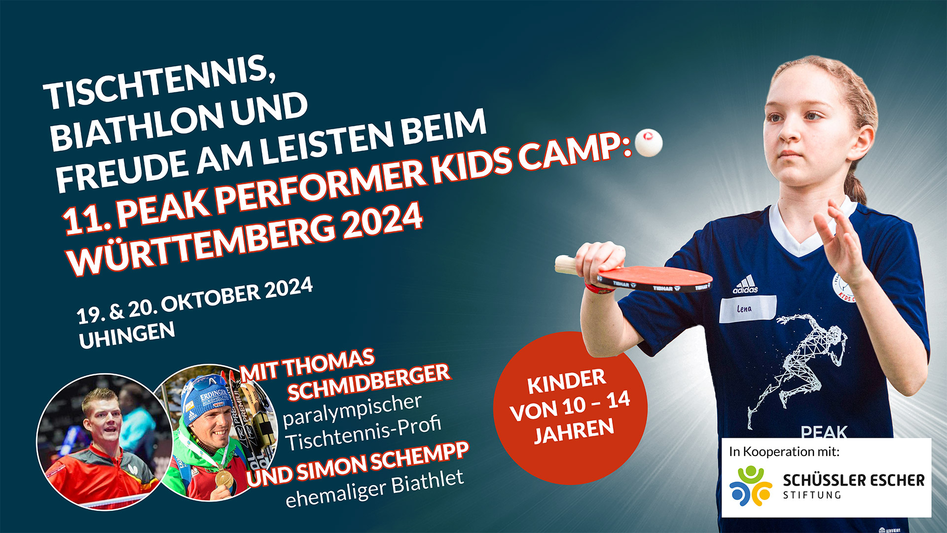 Peak Performer Kids Camp Württemberg 